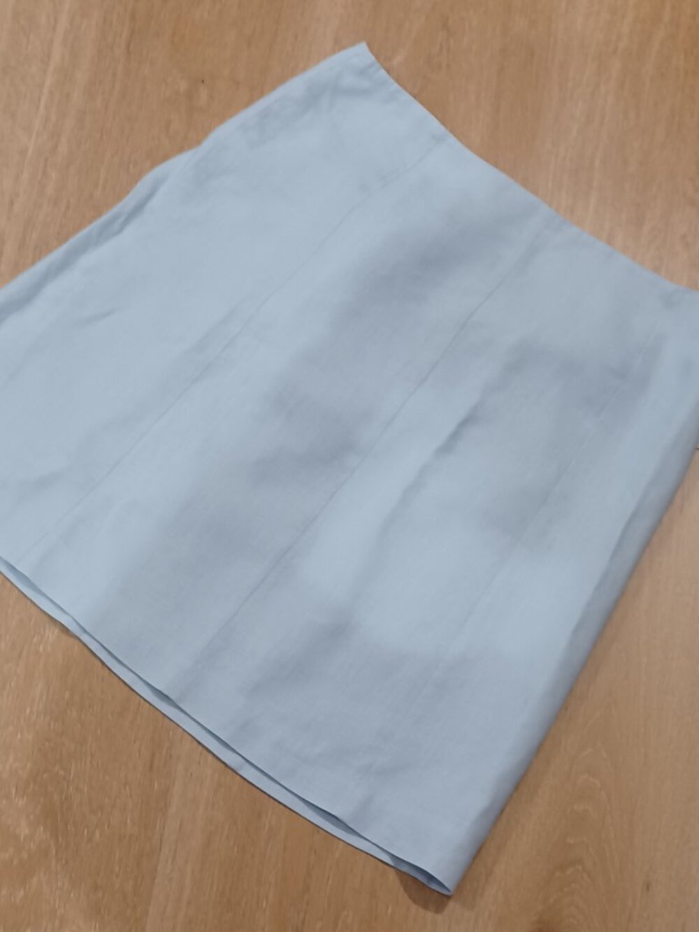Linen skirt w/lining sz 10 Mantles